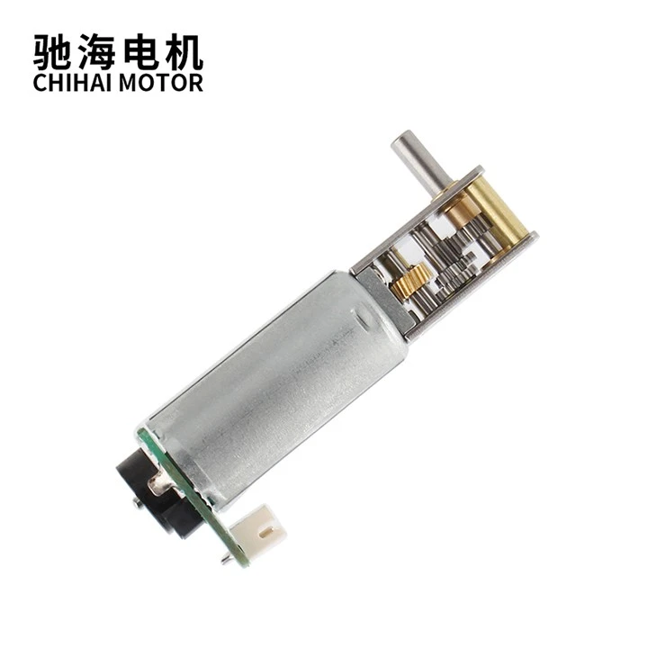 Mini DC Worm Motor With Encoder 6V12V